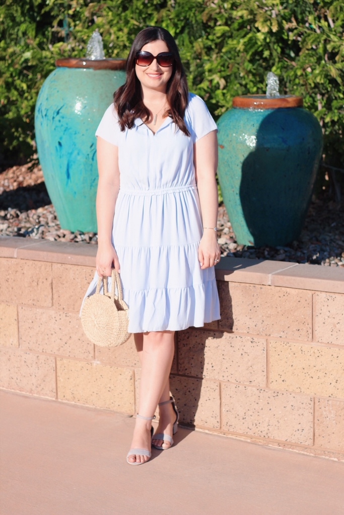 Periwinkle dress best sale casual